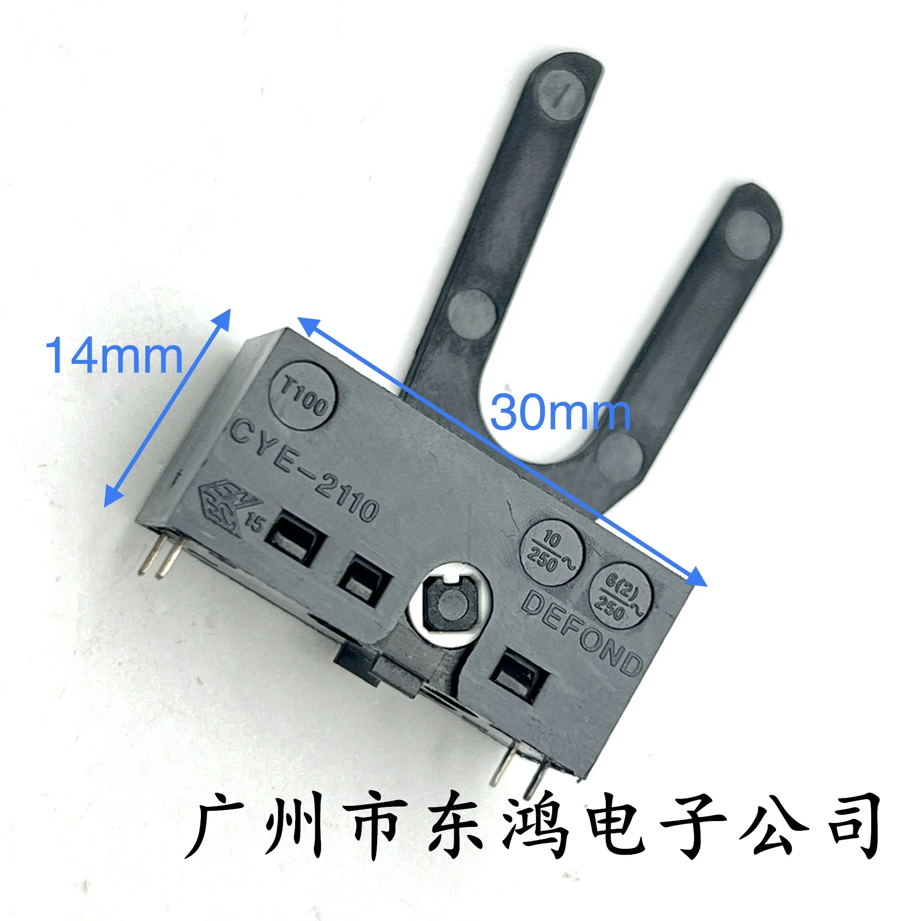 2 PCS switch CYE-2110-06R 4-pin