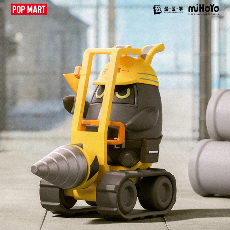 POP MART Zenless Zone Zero Bangboo Party Series Caixa Misteriosa Genuína Blind Box Brinquedos Surpresa Enfeites de Bolsa Figuras Decoração de Casa