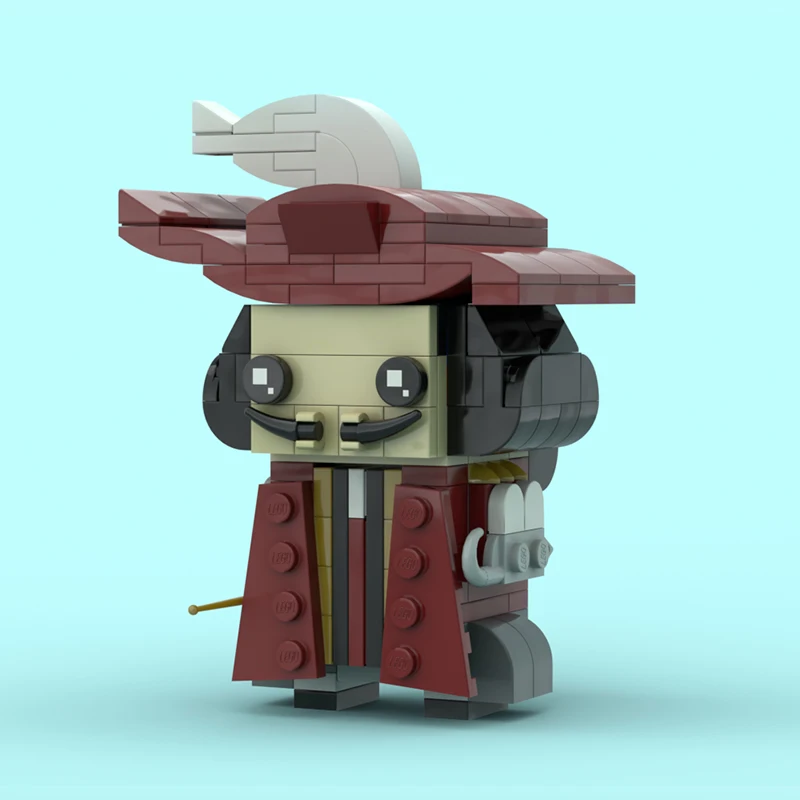 MOC films de Pirate figurines Jack capitaine briques à monter soi-même modèles ensembles blocs de construction enfant jouets cadeaux