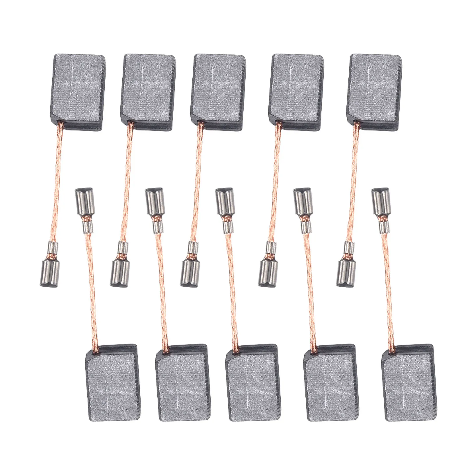 10pcs Electric Grinder Replacement Carbon Brush Spare Parts For WU900 WU829 WU816 WU771 Electric Motors Brush 6x11x15mm