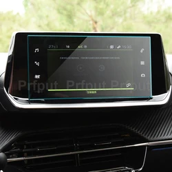 Tempered glass screen protector For Peugeot 2008/E2008 7 inch 10 Inch 2020 gps navigation radio Touch Center Screen Protector