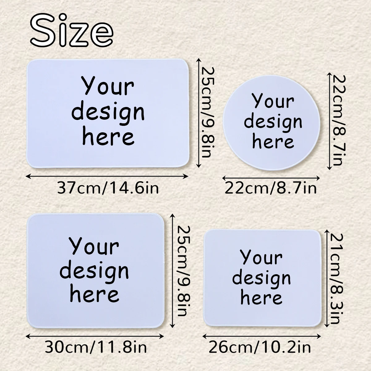 Custom Logo Mouse Pad, Persona - Mouse Pad Blank Sublimation review and price