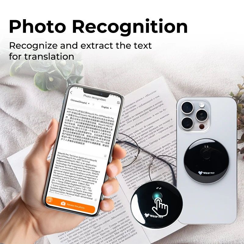 Smart Voice Translator 144 Languages Real-time Face To Face AI Translator for Business Study Travel