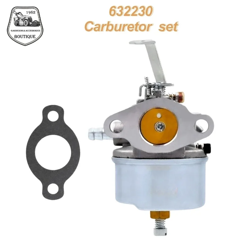 

632272 Carburetor for Tecuuuu Mseh H30 H50 H60 HH60 632230 632631-63182 5HP 6HP 7HP 8HP Troy-Bilt Tiller Engine Snowplow Carb