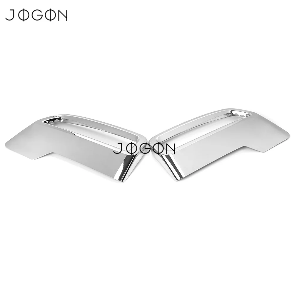 2 Stück Chrom-Auspuffblenden für Peugeot 3008 5008 T87 2017 2018 2019 Endrohr Auto-Außendekoration Zubehör – Detail 4