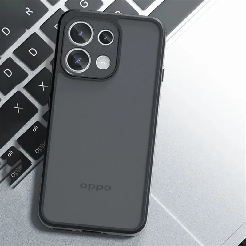 Skinlee Case For OPPO Reno 16FS Pro Transparent Clear Plastic Rugged Armor Shell For OPPO Reno 16FS Pro Phone Cover