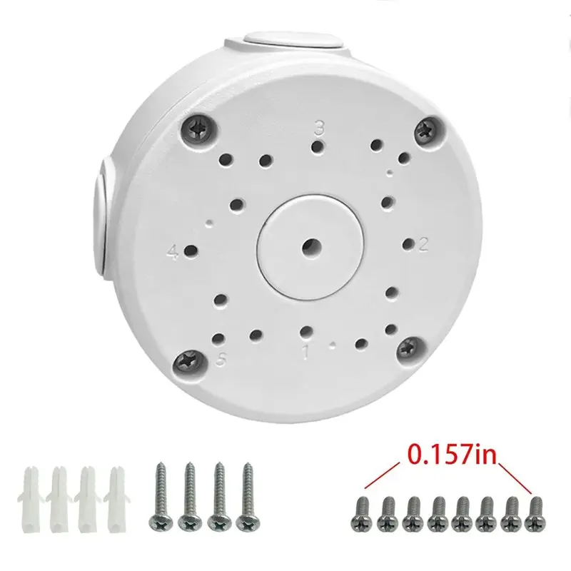 【VALUE MONEY】3 Pack Outdoor Junction Box For Dome IP Security Cameras