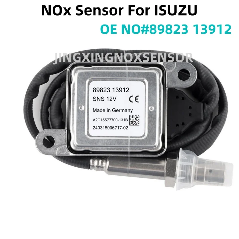 89823 13912 8982313912 Original New Nitrogen Oxygen NOX Sensor For Isuzu NPR NPR-HD NQR NRR Reach 4JJ1 3.0L 4HK1 5.2L