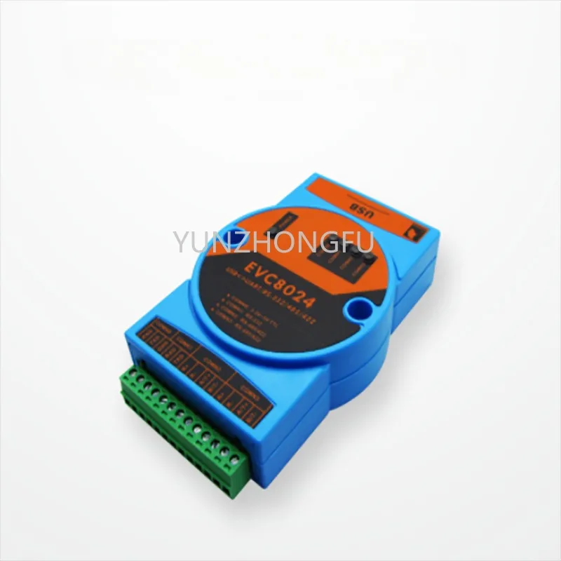 Communication module serial high-speed isolation converter EVC8024 USB to RS232/485/422/TTL