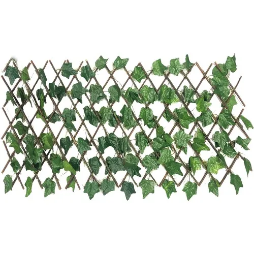 Nettenevime Artificial Flower Accordion Fence Artificial Ivy S Wall Decor 150 X60CM