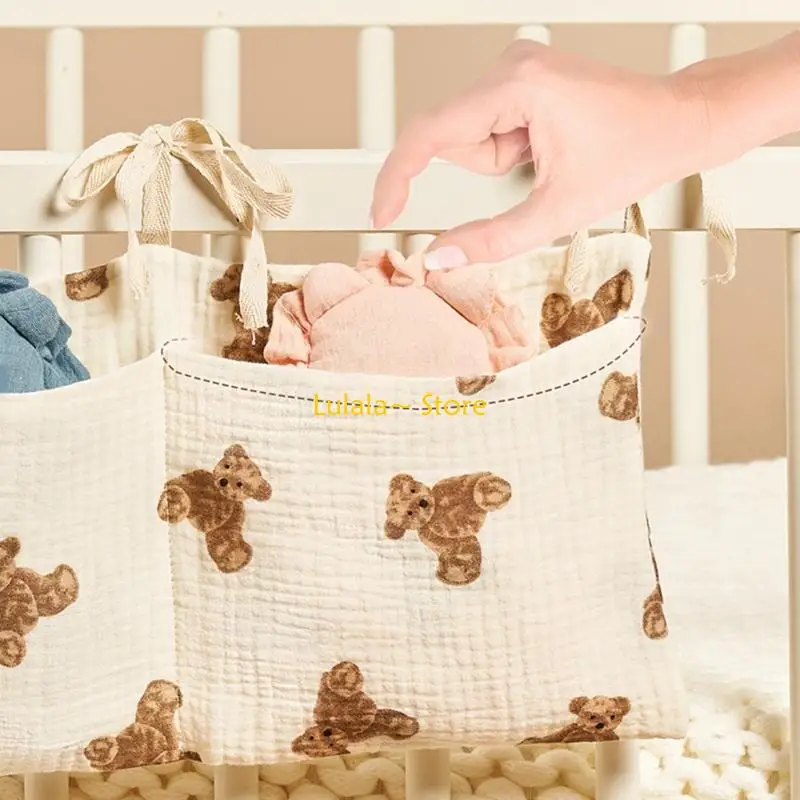 

Y4QA Storage Organizers Space saving Solution Nurseries Organize Bag for Baby Item