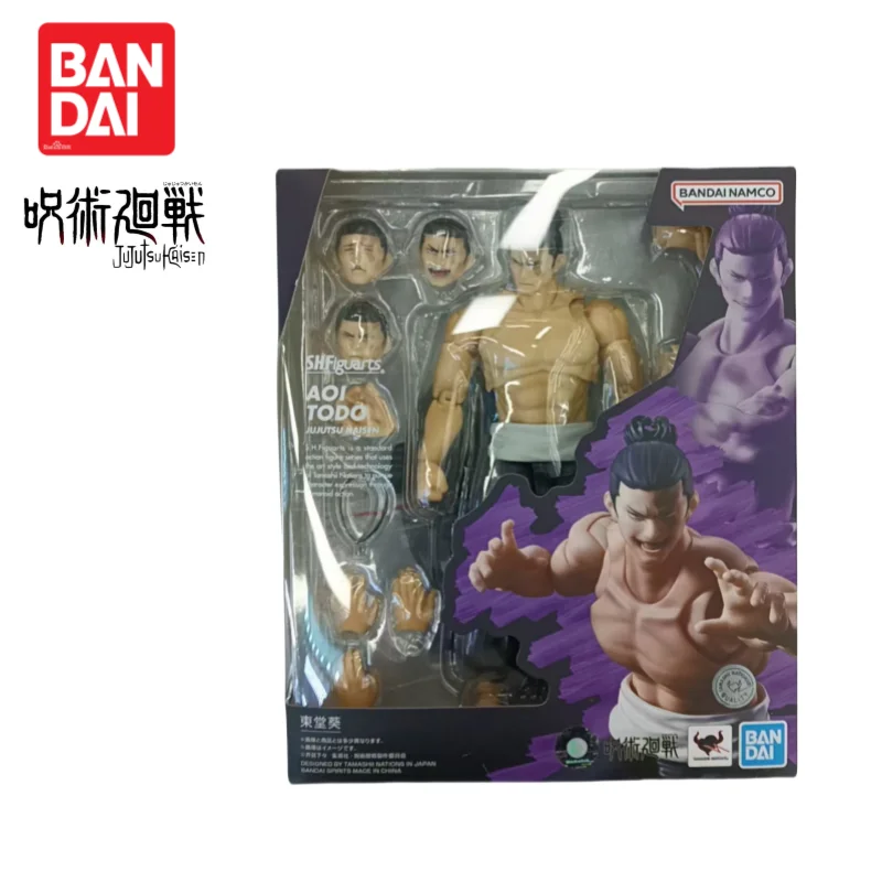 

In Stock Original Bandai S.h.figuarts Jujutsu Kaisen Aoi Todo Anime Merchandise Action Figure Figurine Holiday Gifts Ornaments
