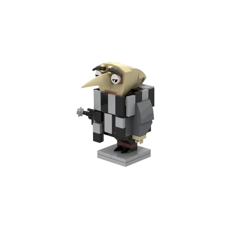 MOC Movie Character GRU SimBa Heads Model Building Blocks Villain Action Doll Assembly Brick Toy Creative Children's Gift