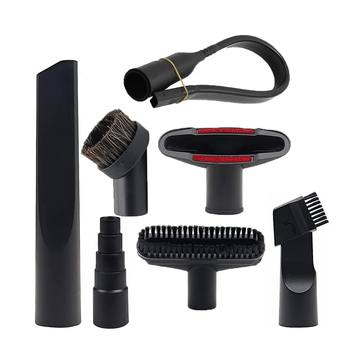 

A14G-1 1/4Inch Vacuum Accessories and Attachments, Household Cleaning Vacuum Brush Attachment Nozzle Flexible Crevice Tool