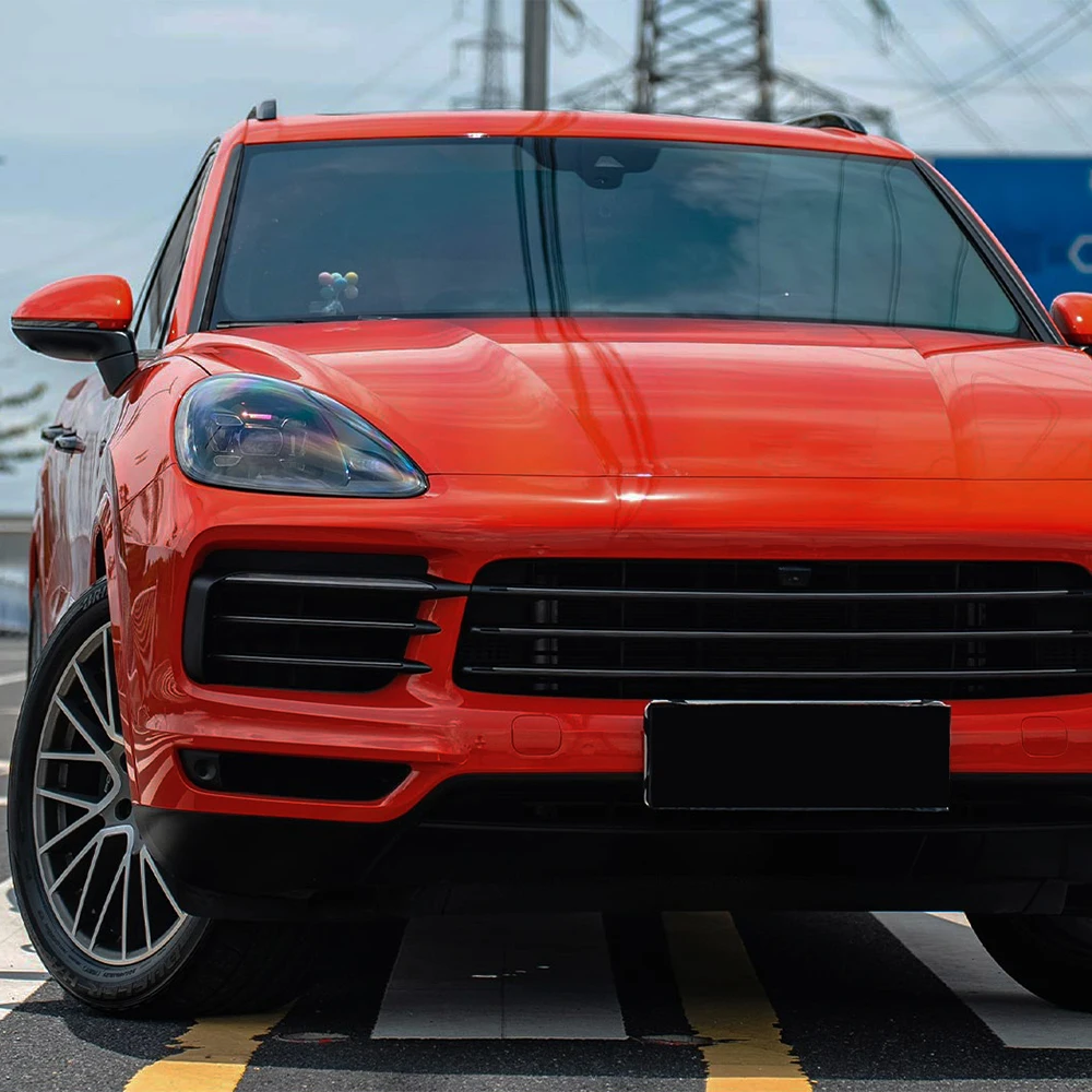 

Лава оранжевая автомобильная наклейка без пузырьков, виниловая пленка, ПЭТ, авто наклейка «сделай сам», самоклеящаяся наклейка на кузов автомобиля, автомобильные аксессуары