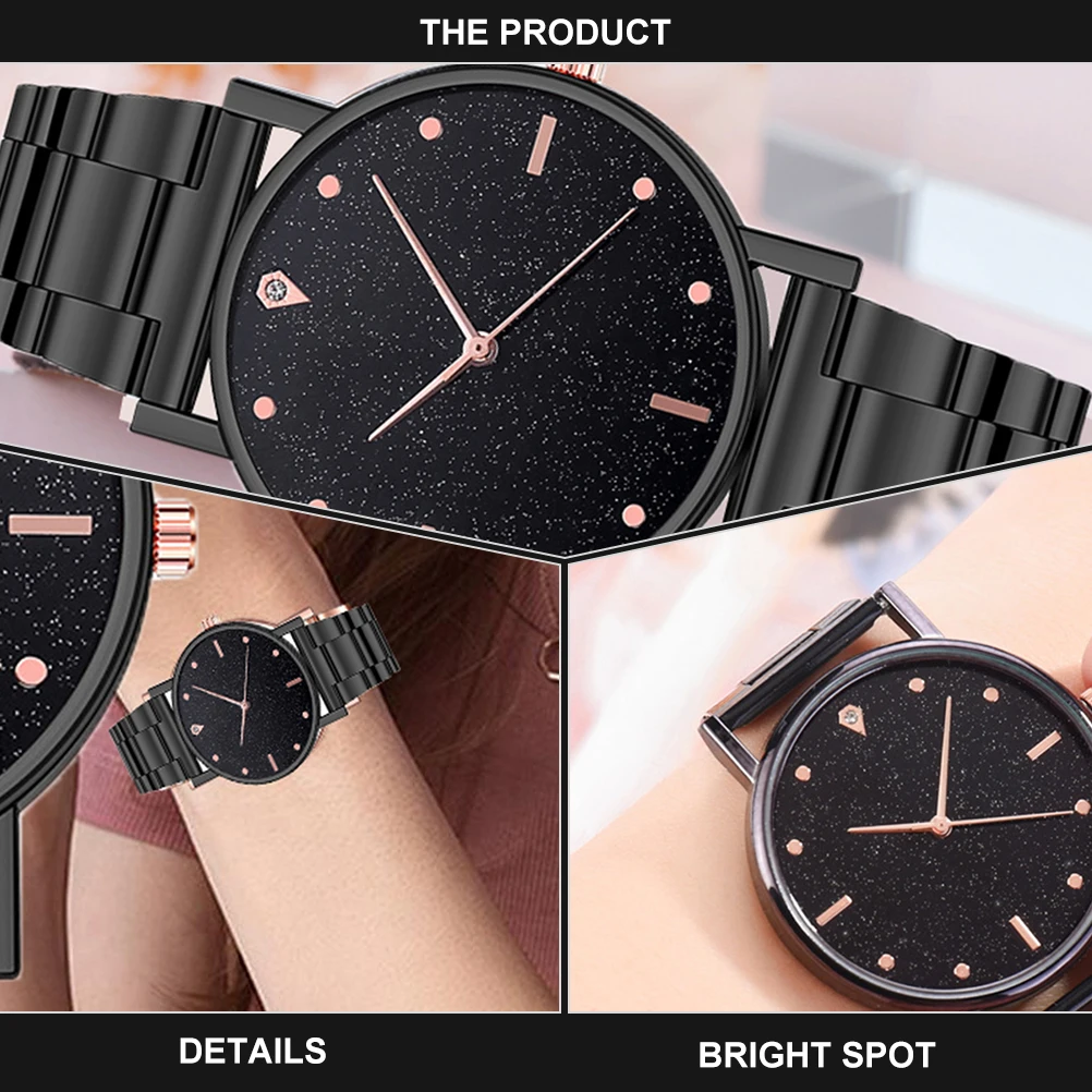 ساعة يد نسائية من الفولاذ المقاوم للصدأ، ساعة يد عصرية كاجوال لطلاب الأعمال والممرضات، ملابس يومية، هدية العيد، خفيفة الوزن وبسيطة #6