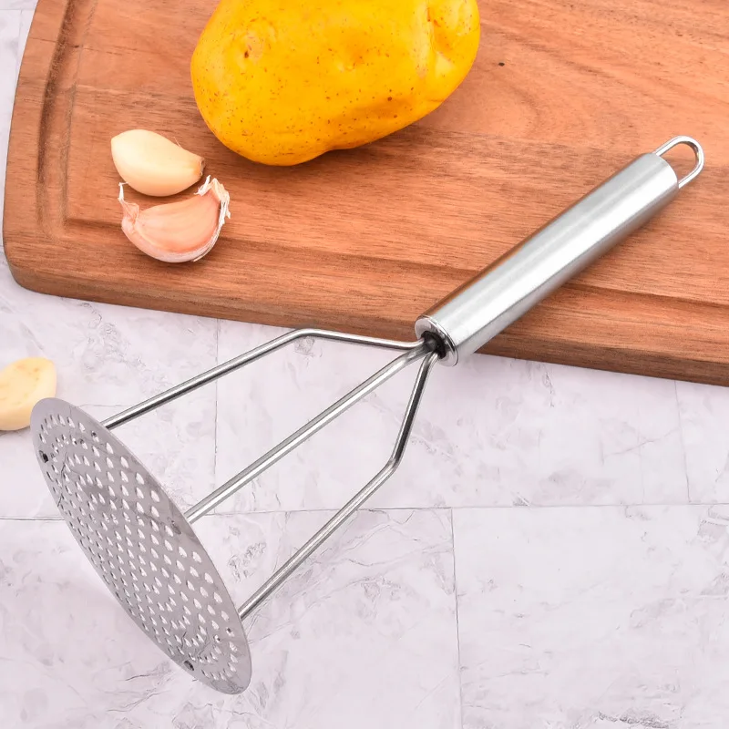 Trituradora de patatas de acero inoxidable, trituradora de verduras, prensa de frutas y verduras, herramienta de cocina, Gadget, accesorios de cocina