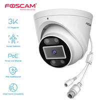 FOSCAM 5MP POE Security Camera 6X Zoom Outdoor/Indoor 3K Dome Cam Smart AI Human/Car/Pet Detection Surveillance Cameras