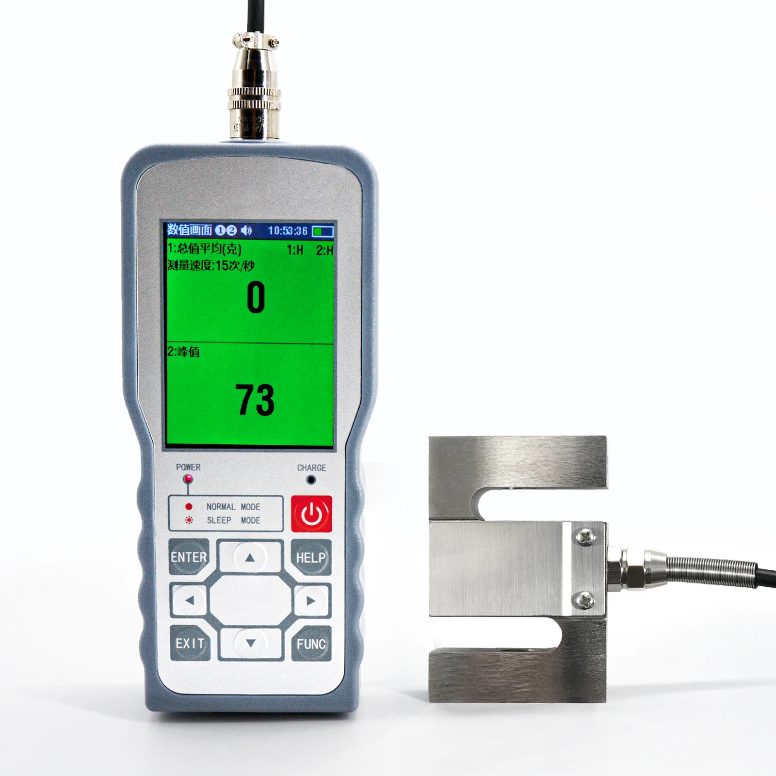 Imagem -02 - Sensor de Medidor de Força Digital Pressão de Teste Alta Precisão Múltiplos Modos com tipo s Sensor de Célula de Carga