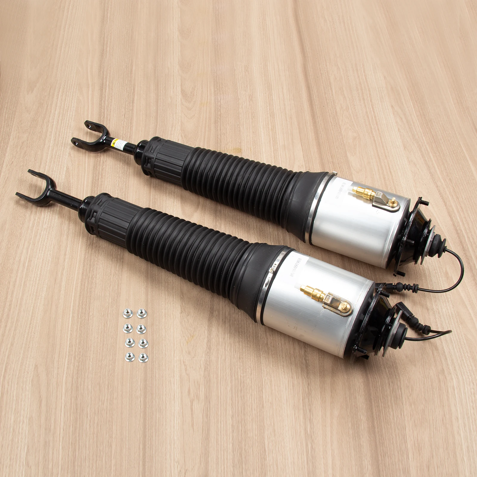 Pair Front Air Suspension Shock Struts For 2002-2010 A8 D3 Quattro S8 Base Sedan