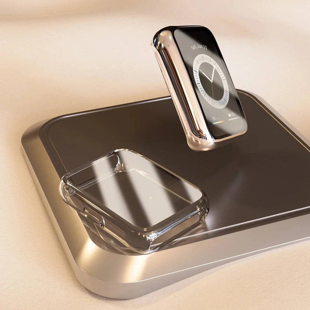 حافظة ساعة واقية من السيليكون لساعة Huawei Watch Fit 2 حافظة حماية للشاشة من مادة TPU ملحقات شل خفيفة الوزن ناعمة بالكامل #3