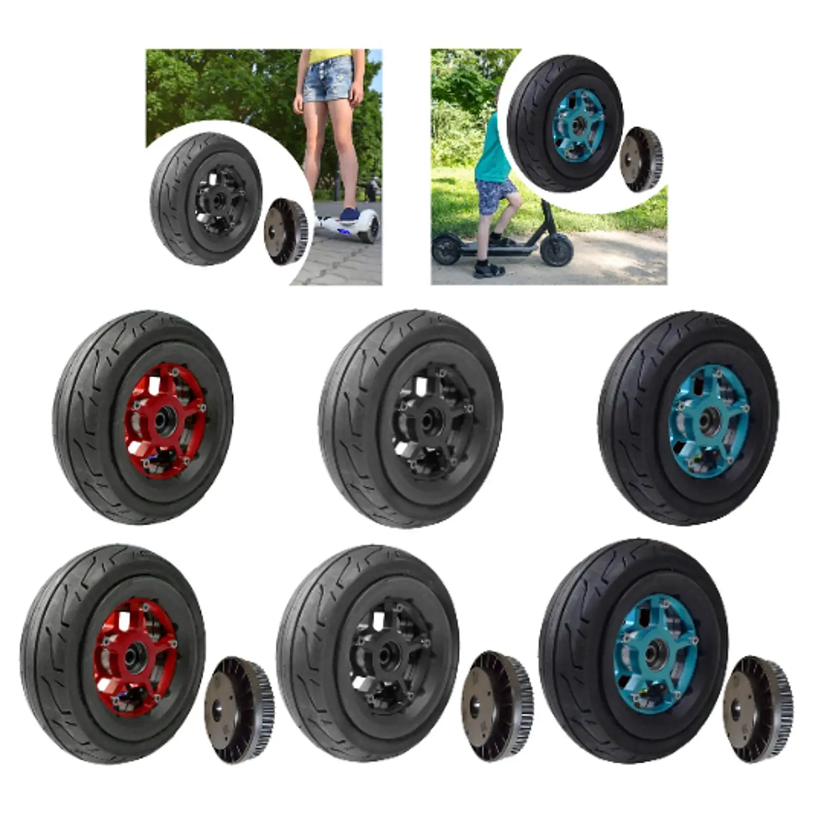 

Electric Scooter Tire Shockproof Lightweight Versatile Easy Installation