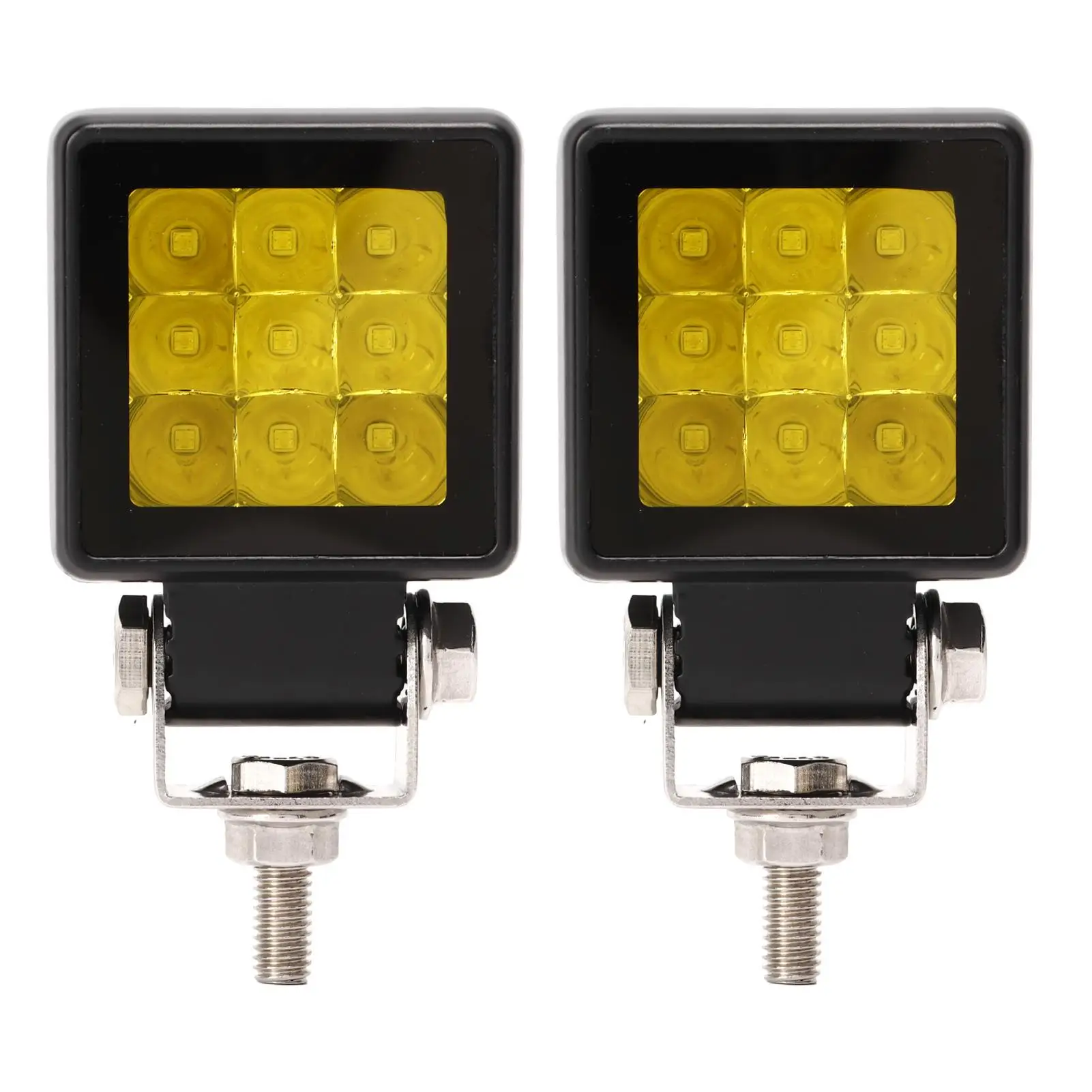 Luz de condução off road à prova d'água 6000 6500K 27W 9-30V Luzes LED multiuso para suv para atv para caminhão