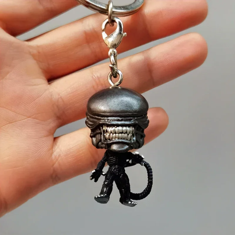 شخصيات الحركة الصغيرة المفترس الغريبة المفاتيح قلادة الوحش نموذج اللعب سطح المكتب الزينة المقتنيات لعب هدايا الأطفال