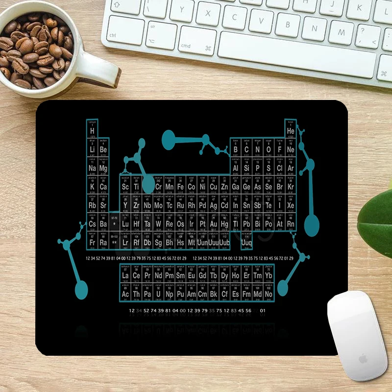 Pc Gamer Periodensystem der Elemente Computer Schreibtisch Matte Gaming Laptops Maus Matten Mause Pad Mousepad Glas Schrank Tastatur Teppich