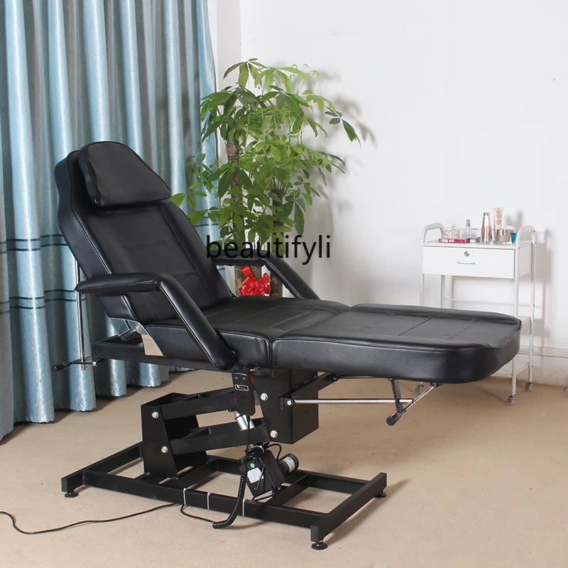 Electric Beauty Bed Massage Bed Tattoo Tattoo Embroidery Bed Elevated Bed Beauty Massage Folding Beauty Salon Equipment