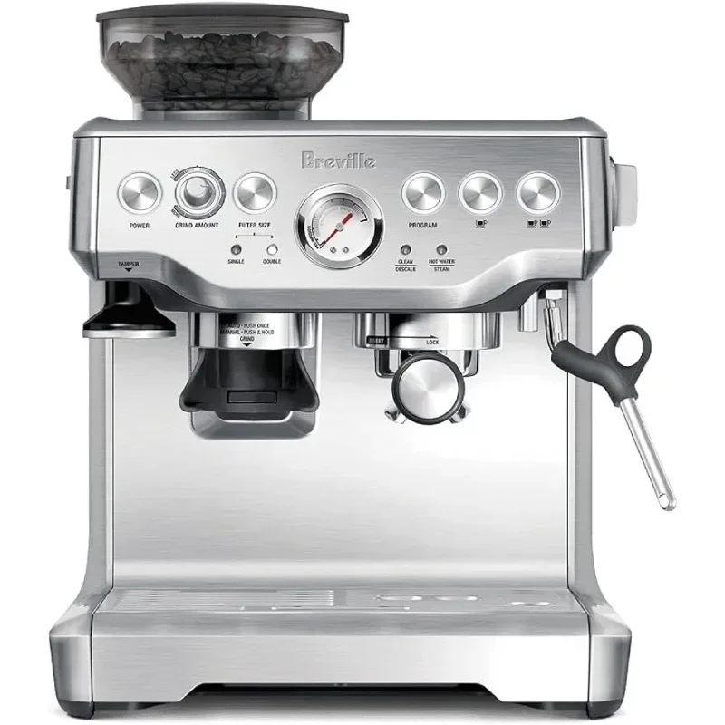 Barista Express Espresso Machine, Brushed Stainless Steel, BES870XL, Large