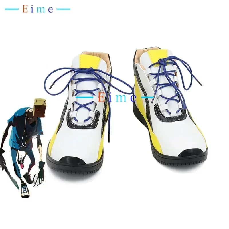 STRIVE Faust Cosplay Shoes Sports PU Leather Shoes Big Size Halloween Carnival Boots Cosplay Prop Custom Made