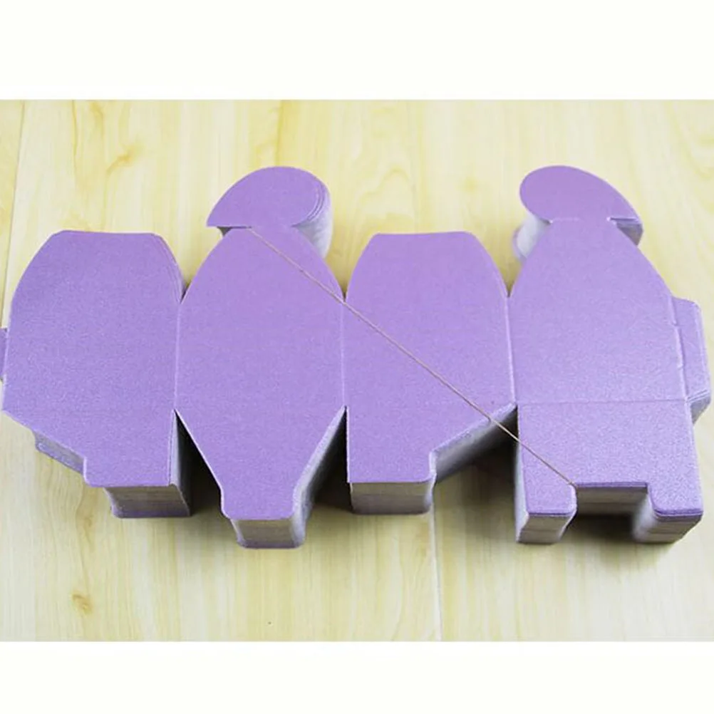 

50pcs Heart Candy Boxes Wedding Favor Durable Paper Containers Bridal Shower Birthday Party Decorations Christmas Gifts