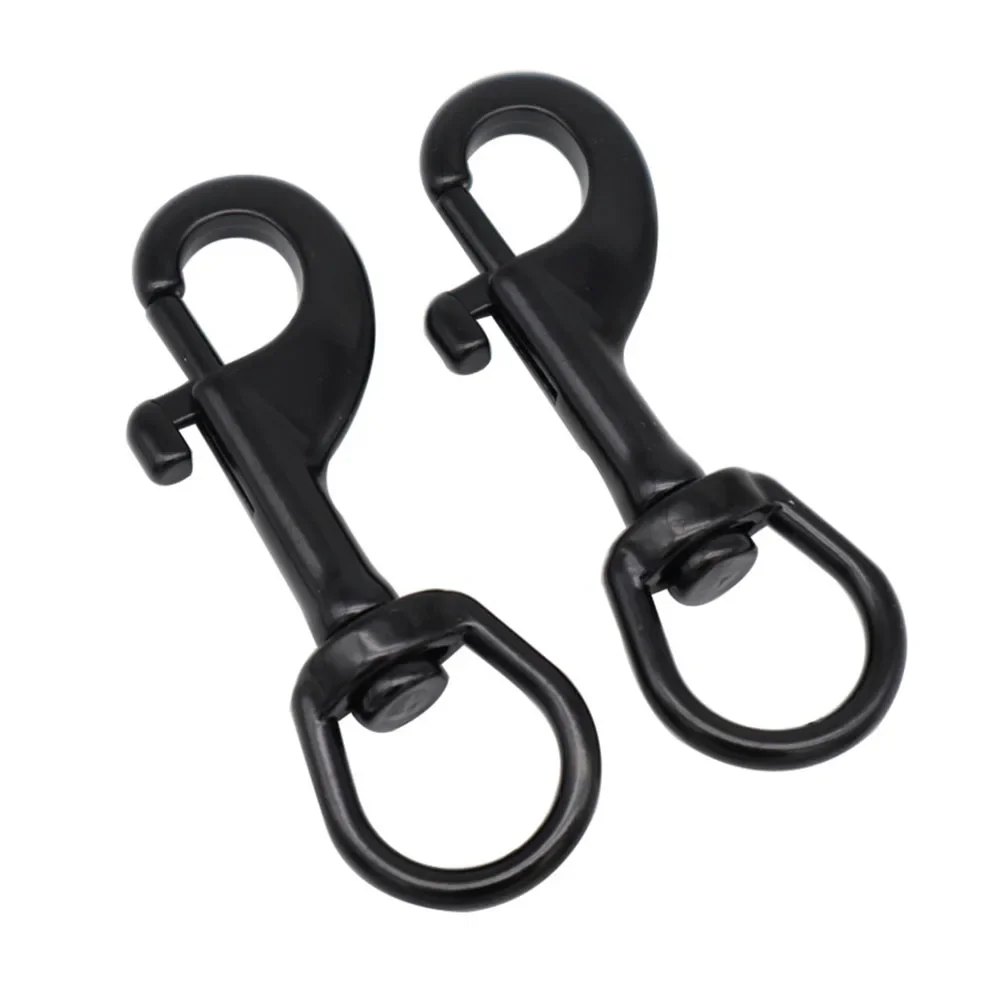 

2pcs Scuba Diving Swivel Eye Bolt Snap Hook 65-120mm Multi-function Stainless Steel Single Head Hook Underwater Accessories