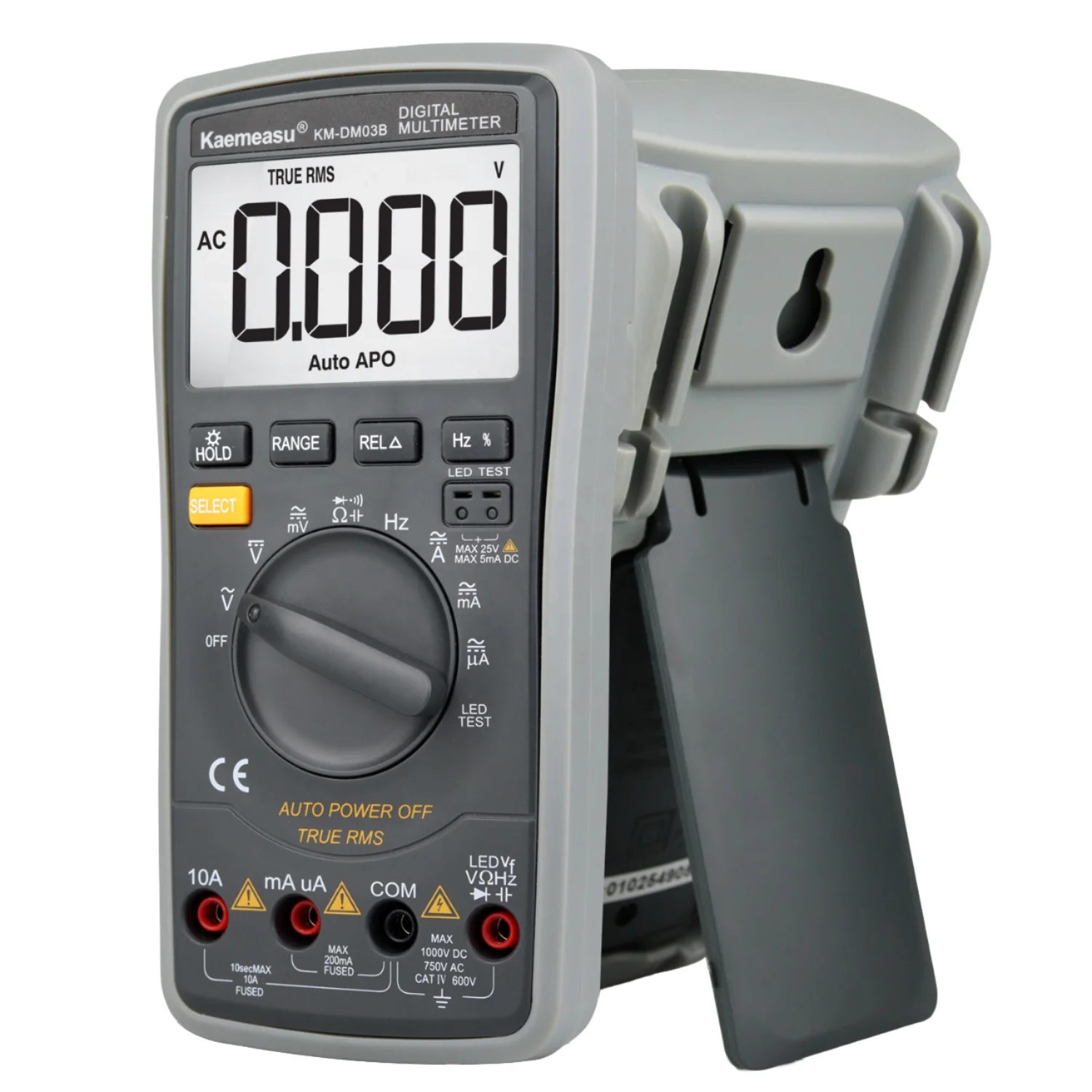 

AN9002 Professional Digital True RMS Multimeter With LCD 6000 Counts For Bluetooth AC/DC Current Voltage Auto-Range