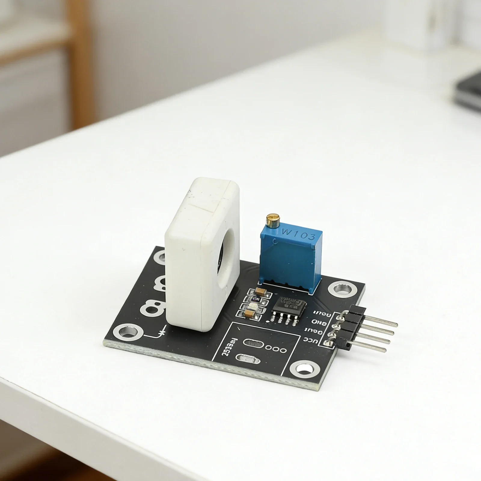 WCS1800 Hall Effect Current Sensor Module DC35A For Electrical Equipment Monitoring With Analog And Signal Output Interfaces