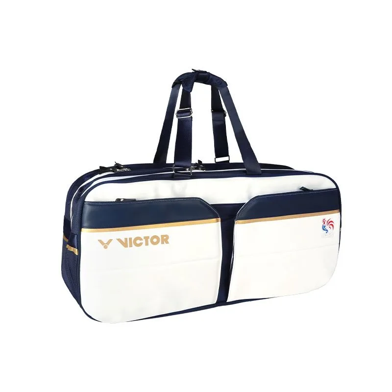 VICTOR Paris Olympic Games limited Victory Badminton Bag Star Model BR9612LTD Fashion Tennis Sports Bag Large Capacity Handbag