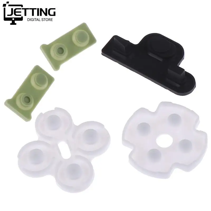 5pcs/set For Ps3 Controller Conductive Rubber Soft Rubber Silicon Conductive Button Pad Replacement