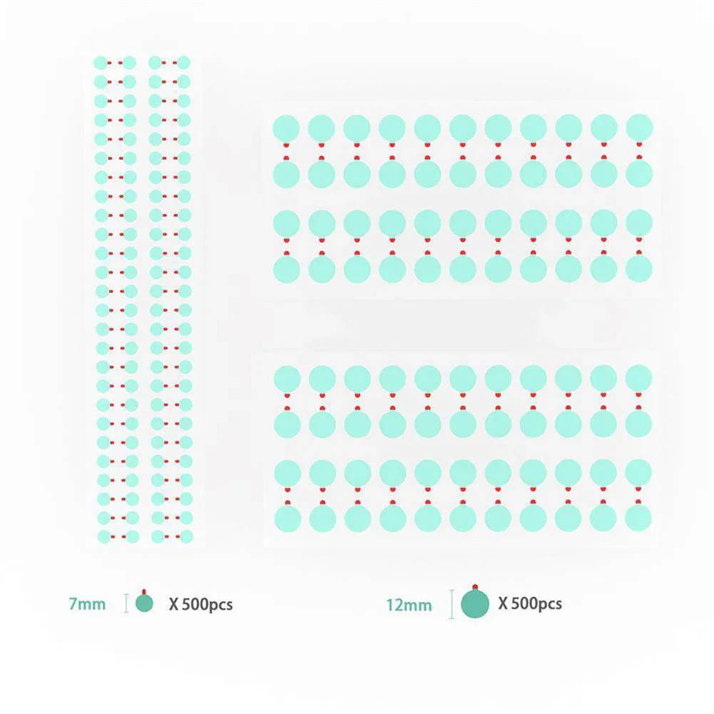 

1000 Stickers/pack. Mobile Phone Camera Protective Stickers, Suitable For Rear/front Camera Repair, Scratch And Dust Resistant.