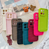 Case For Honor X8b Simple Candy Color Liquid Silicon Soft Cover