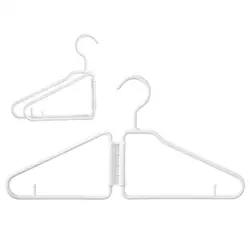 Travel clothes hanger Portable Folding Clothes Hanger Home Wardrobe Storage Rack Drying Rack Save Wardrobe Space Organizer