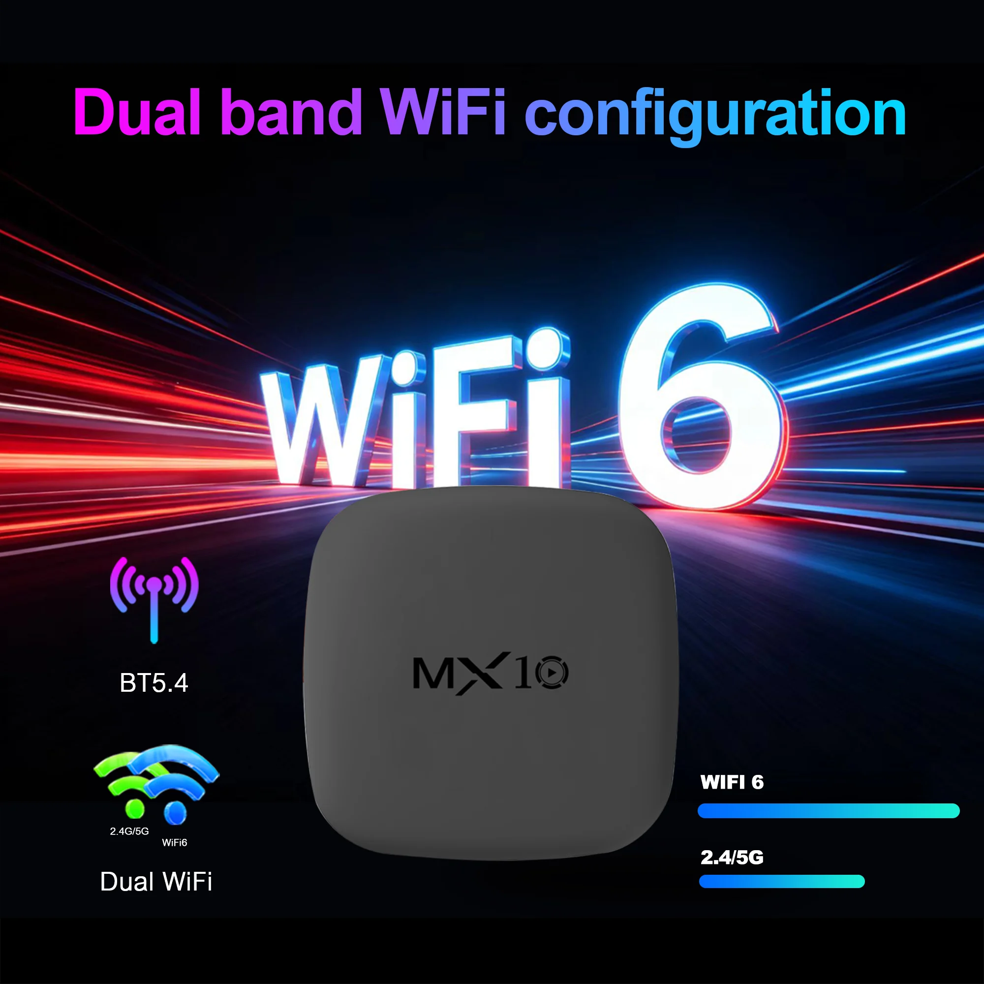 Smart Set Top Box MX10 M1 Andr - Khadas Vim4 8Gb recension och pris