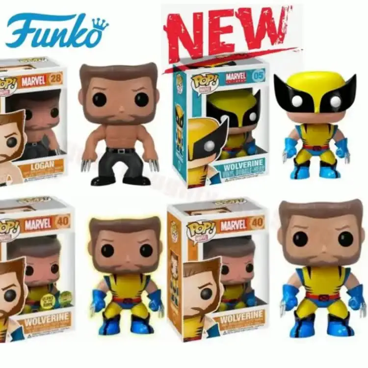 New Funko POP Marvels Wolverine 40# glows in the dark Logan 28