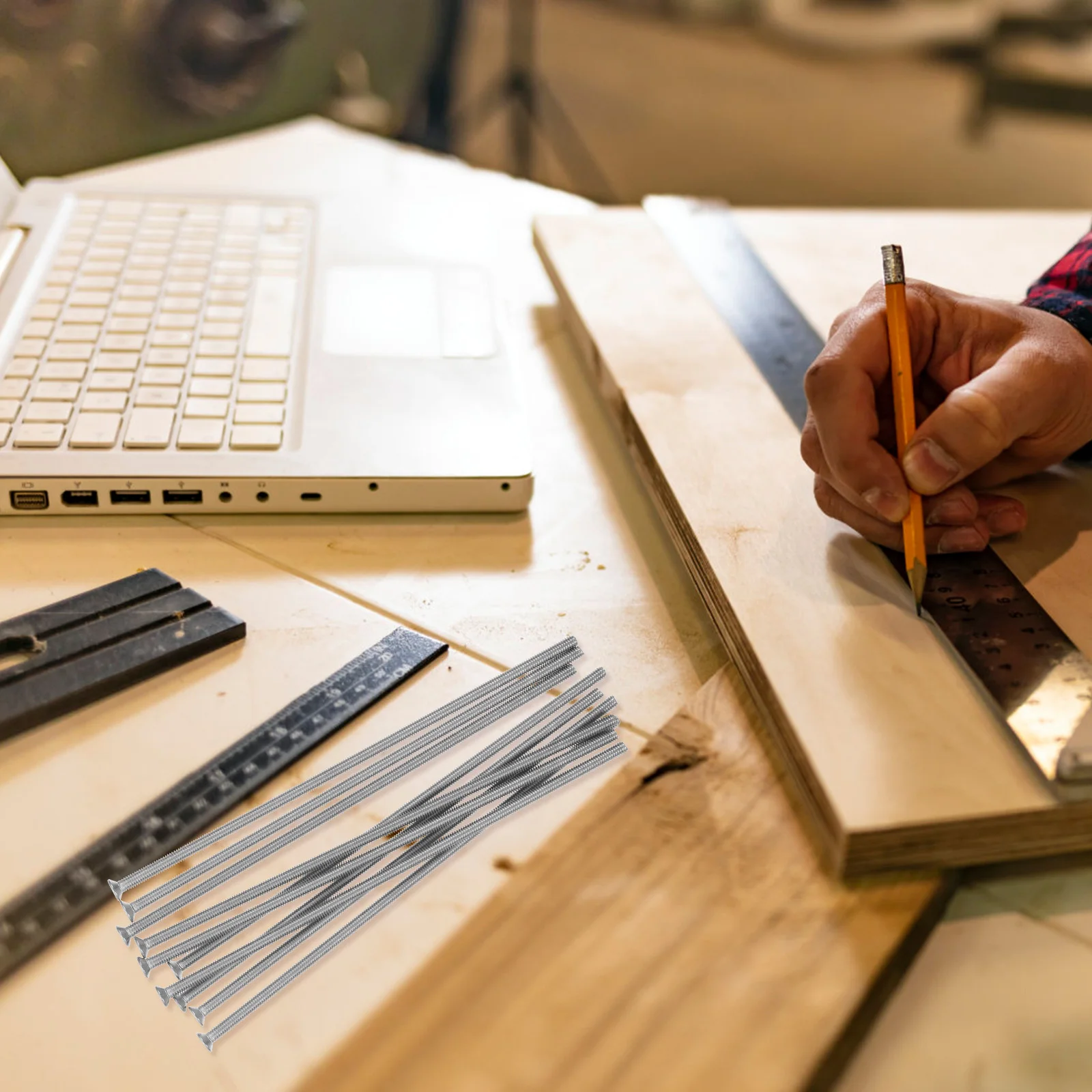 

10Pcs Extended Length Cross Recessed Stainless Steel Wall Plate Screws Long Electrical Outlet Screws for DIY and Repairs