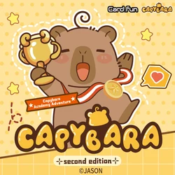 20 Packs CARDFUN Capybara Cards Official Anime TCG CCG Collectable Playing Trading Card Game Collection Cards