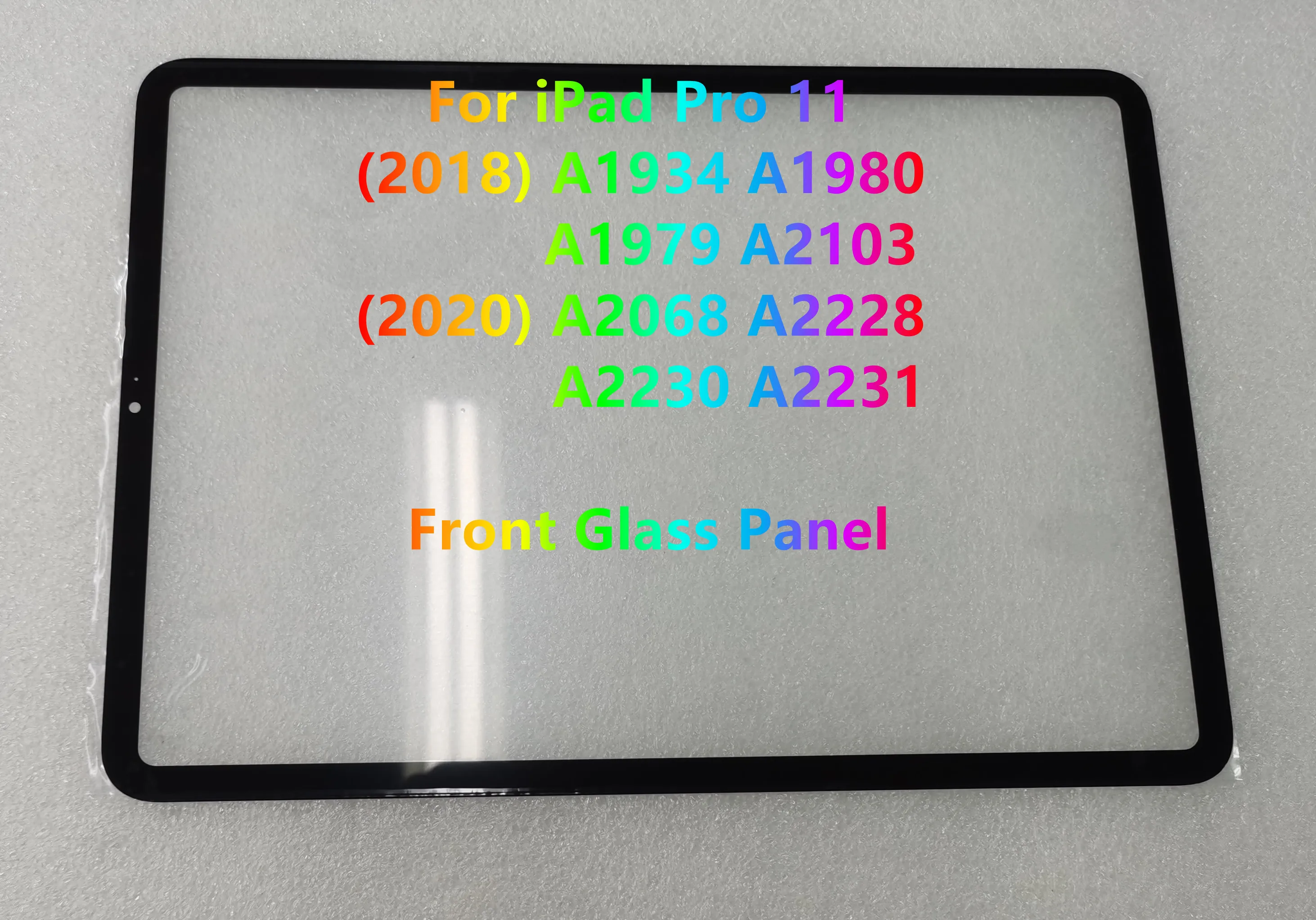 11'' Cal dla iPad Pro 11 pro11 (2018) A1934 A1980 A1979 A2103 (2020) A2068 A2228 A2230 A2231 Panel przedni + laminowany OCA