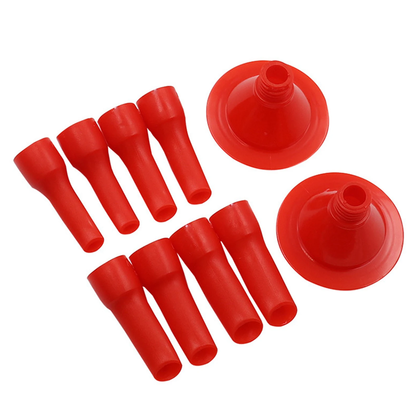 Sealant Tool Glue Tip Mouth Straight Push Type 10mm 10pcs 6mm Duckbill Type Plastic Glass Glue Sealant Brand New