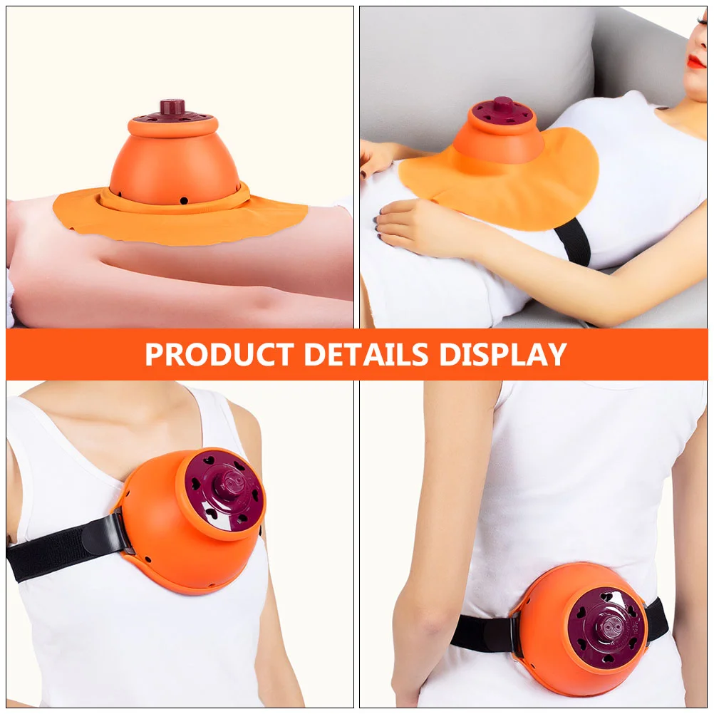 Moxibustion Moxa Burning Tool Massage Roller Cone Holder Heat Tank Burner Cans