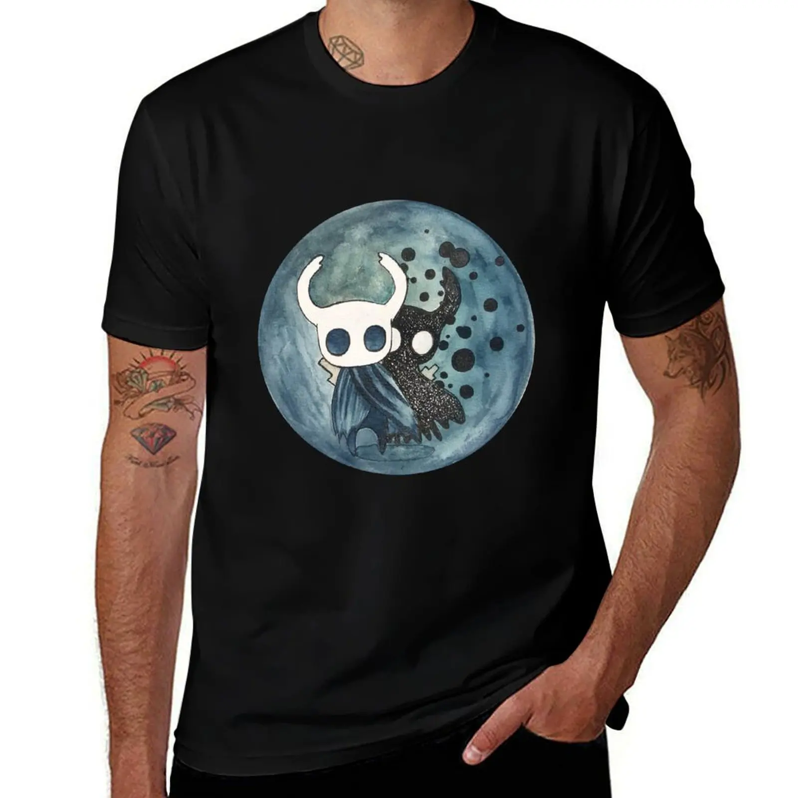 

Hollow Knight T-Shirt Gym Exercise Short Sleeve T-Shirt