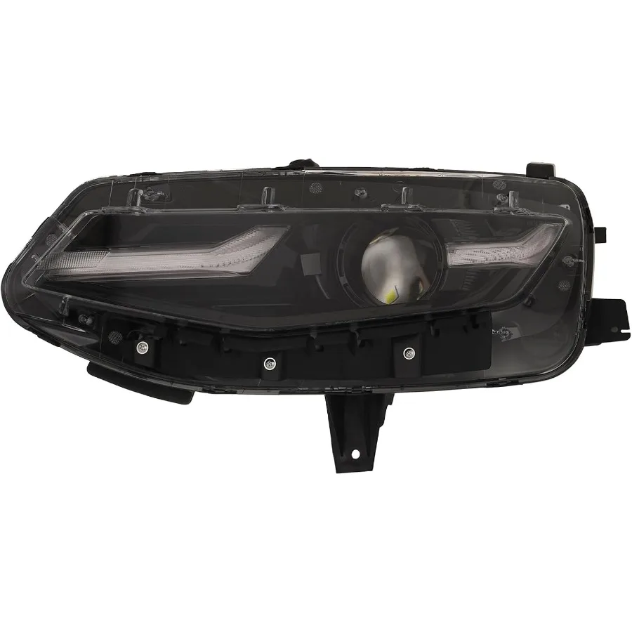 مجموعة جهاز عرض المصباح الأمامي LED لـ 20192024 تشيفي كامارو استبدال المصباح الأمامي للسائق الأيسر متوافق مع 84756145 845